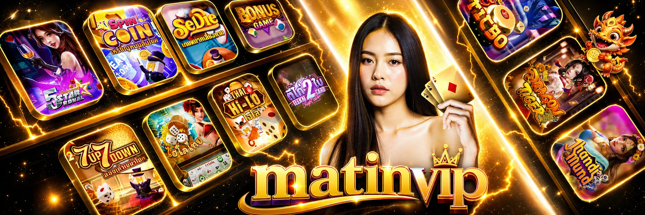 ภาพรวมสล็อตออนไลน์ matinvip และเกมยอดนิยม